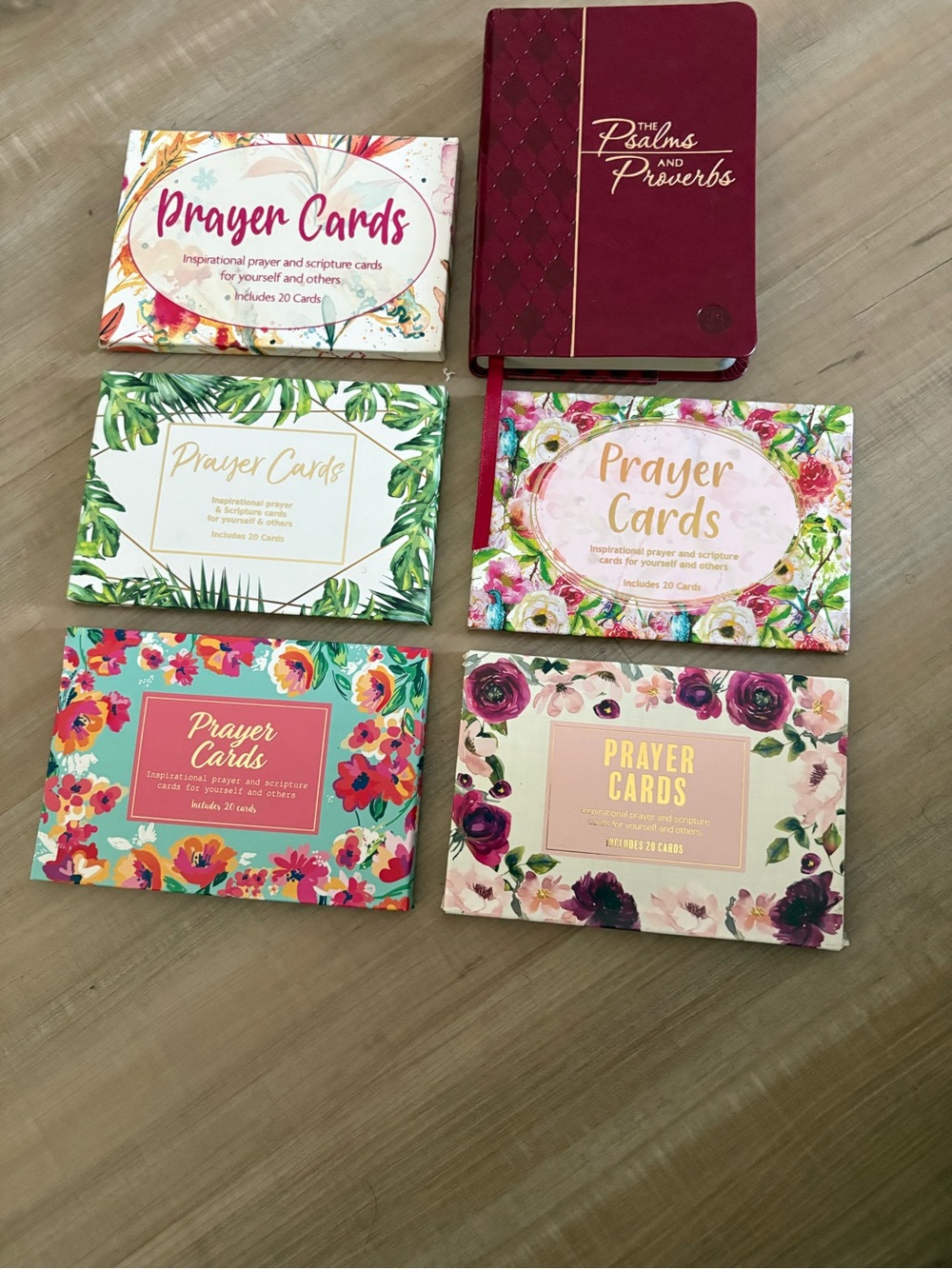 Psalms & Proverbs/100 Prayer Cards